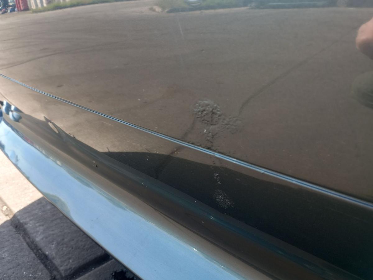 BMW 5er E60 original Stoßstange hinten Stoßfänger Limo A36 Titangrau Bj 2005