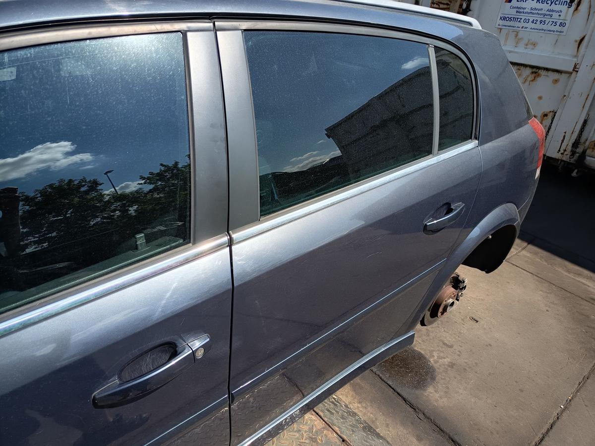 Opel Signum original T&uuml;r hinten links Z168 Metro Blau Baujahr 2007