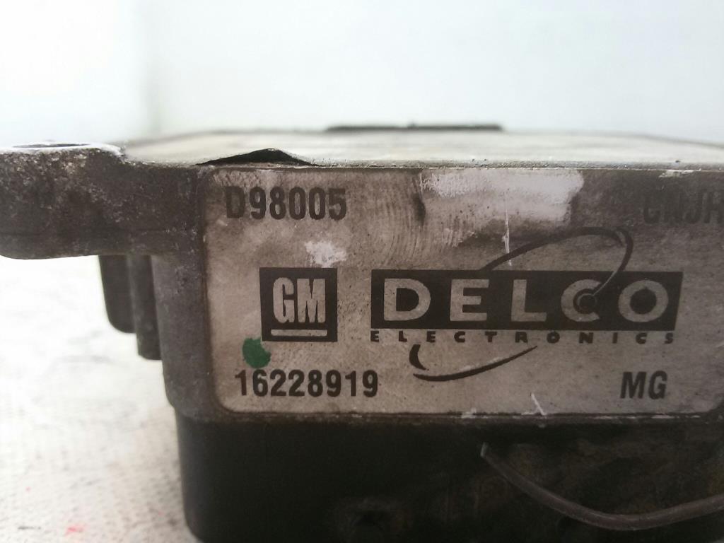 Steuergeraet Motor 16228919 Opel Astra G Limousine BJ: 1998