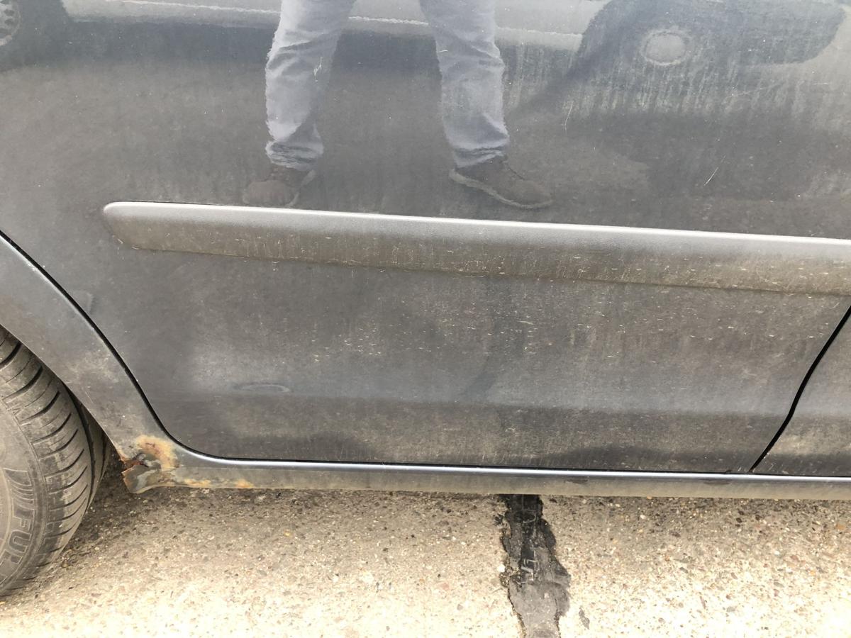 VW Polo 9N3 T&uuml;r hinten rechts Fondt&uuml;r im Rohbau LC7V grau auch 9N1