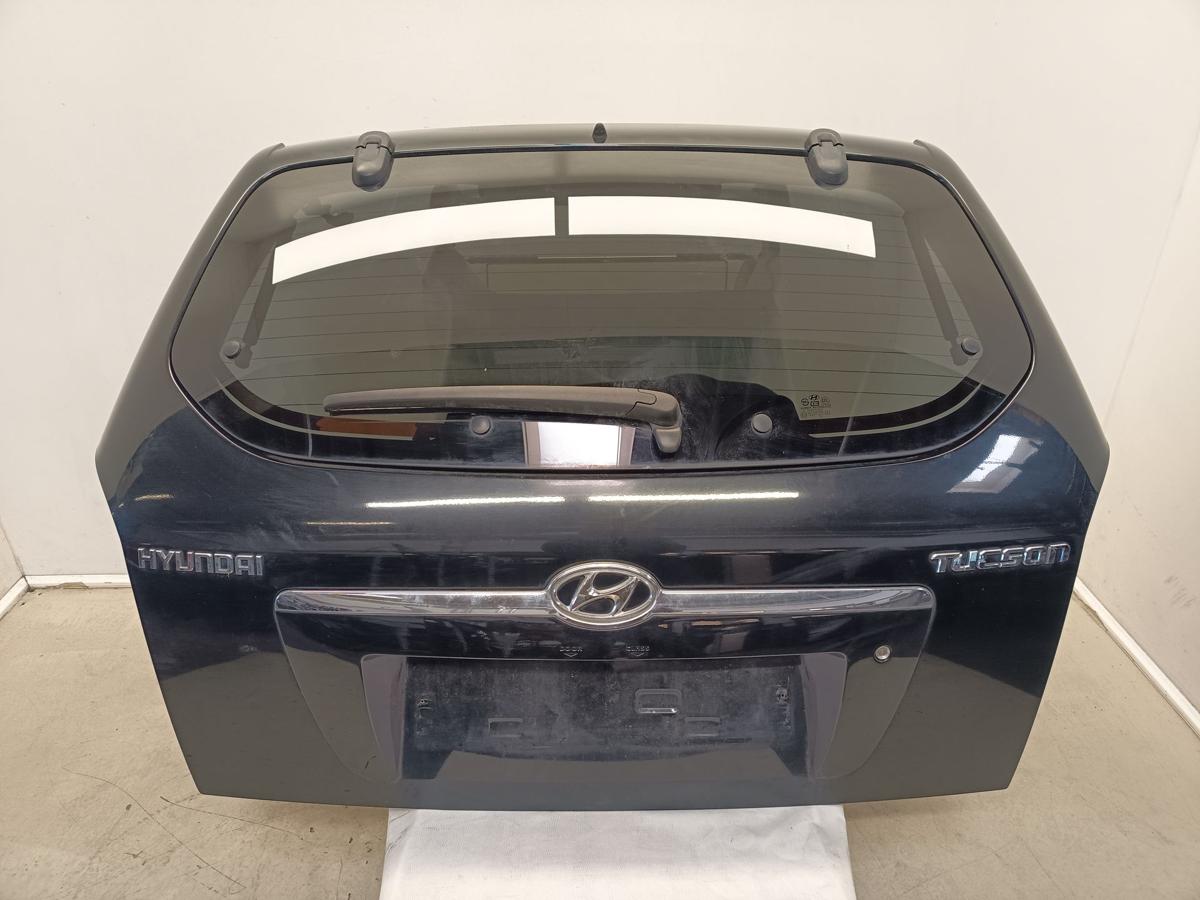 Hyundai Tucson 1 orig Heckklappe mit Scheibe (klappbar) EB Ebony Black Bj 2006
