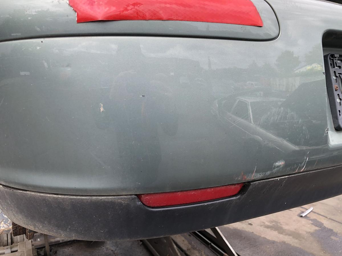 Seat Ibiza 6L original Stoßstange Fänger hinten/Heck S6M Sierragrün Bj 2003
