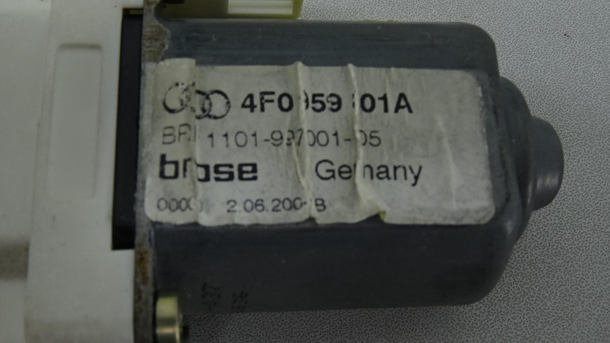 Audi A6 4F Bj2005 Fensterhebermotor hinten links 4F0959801A 997005101 Motor Fensterheber