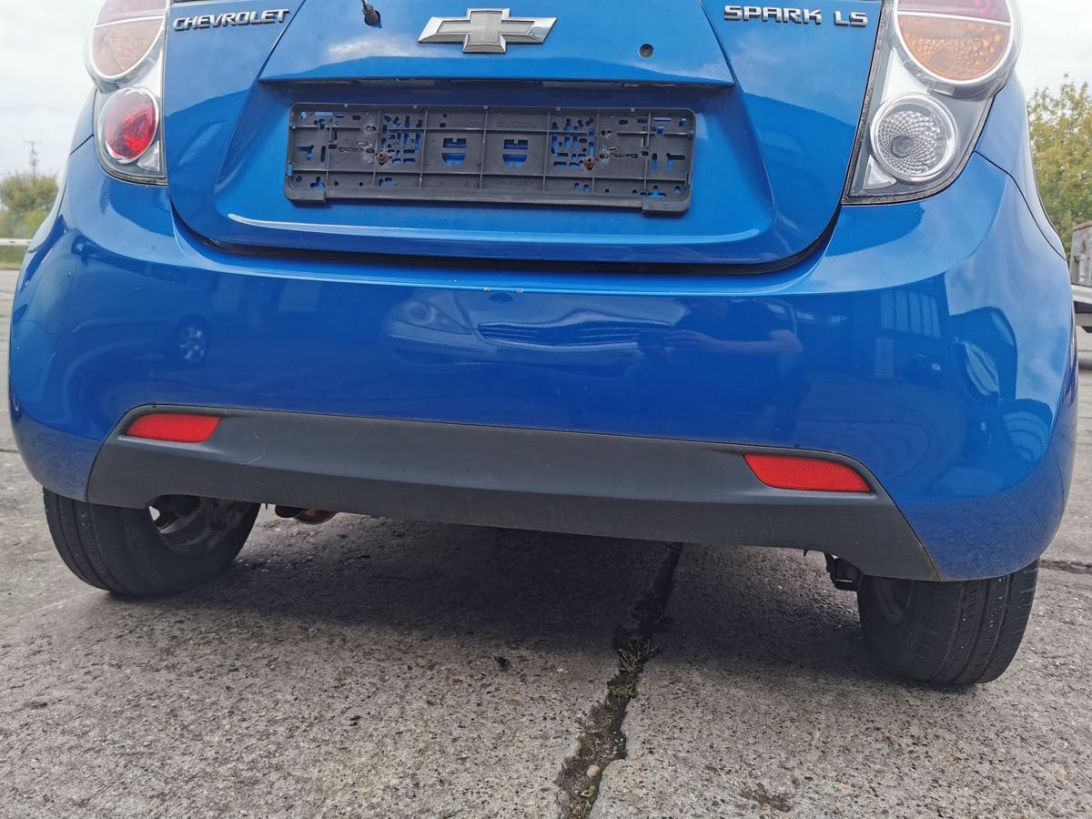 Chevrolet Spark M300 Stossfänger Stossstange Bumper hinten GCT Moroccan Blue met