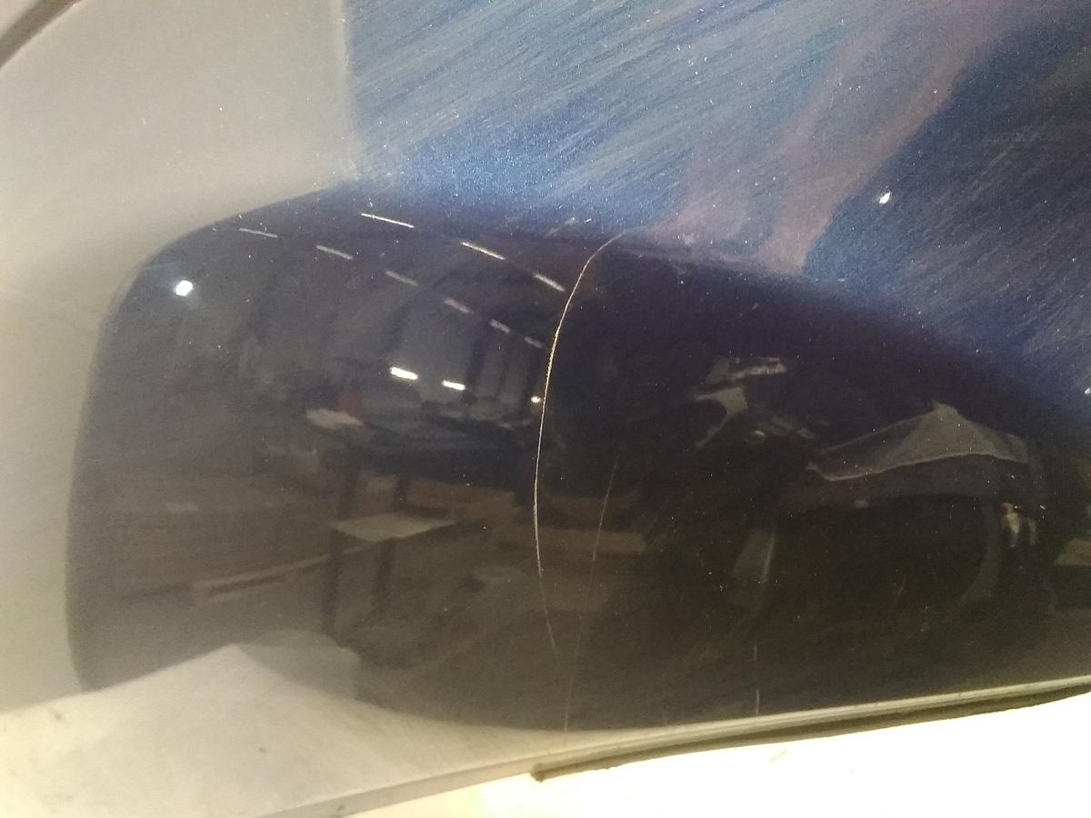 Mercedes C203 Sportcoupe Bj.2001 original Sto&szlig;stange Sto&szlig;f&auml;nger hinten jaspisblaumet. 345