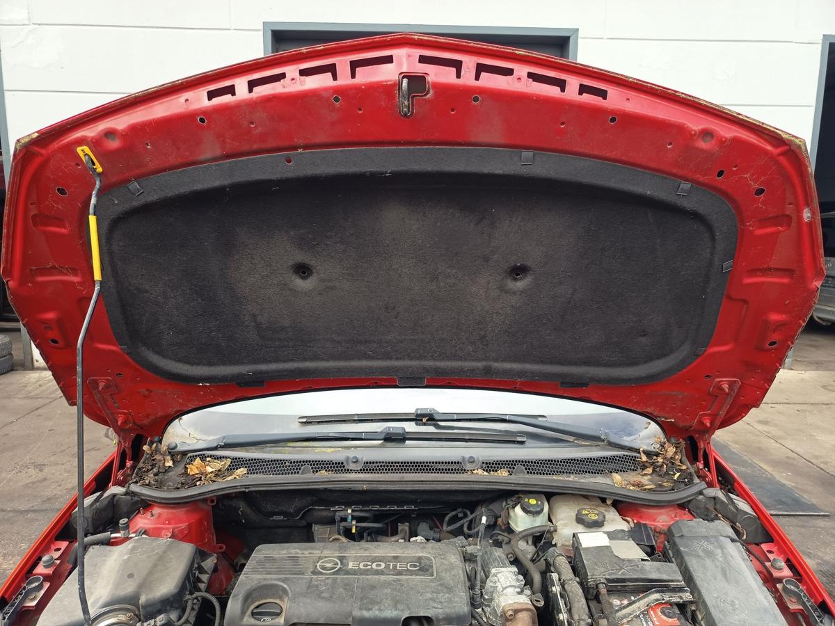 Opel Astra J original Motorhaube Klappe Deckel vorn Front Z50B Power red Bj 2010