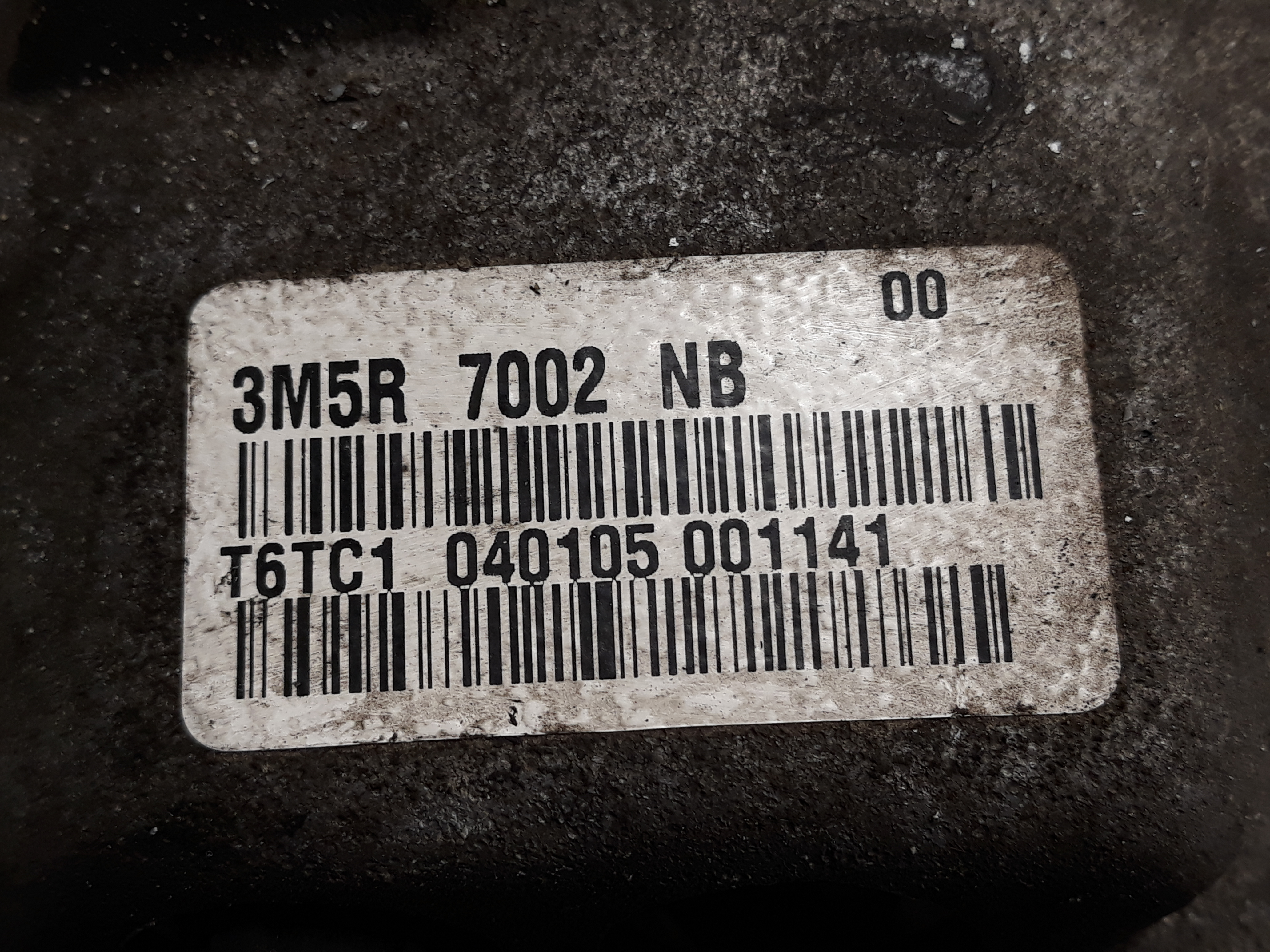 Ford Focus 2 Bj.2005 5-Gang Schaltgetriebe 3M5R 7002 NB 1.6 74kw 97884km