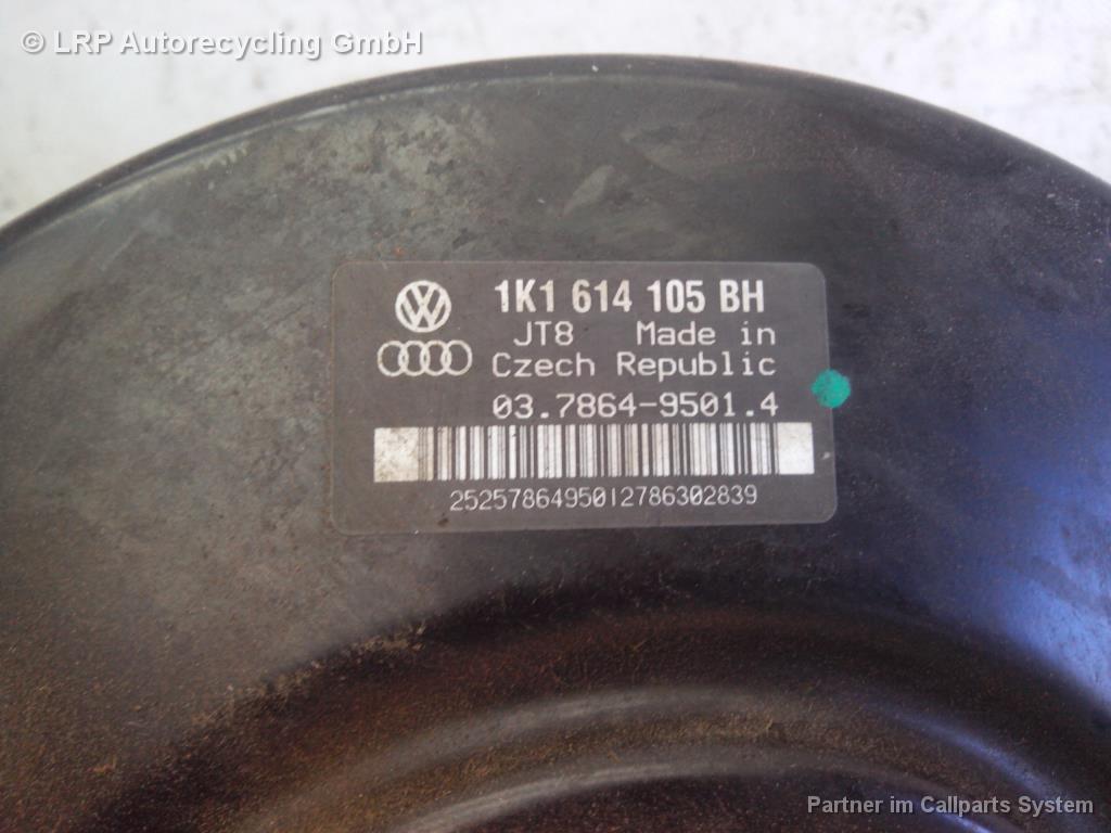 VW Golf 5 1K BJ2006 Bremskraftverstärker 1K1614105BH
