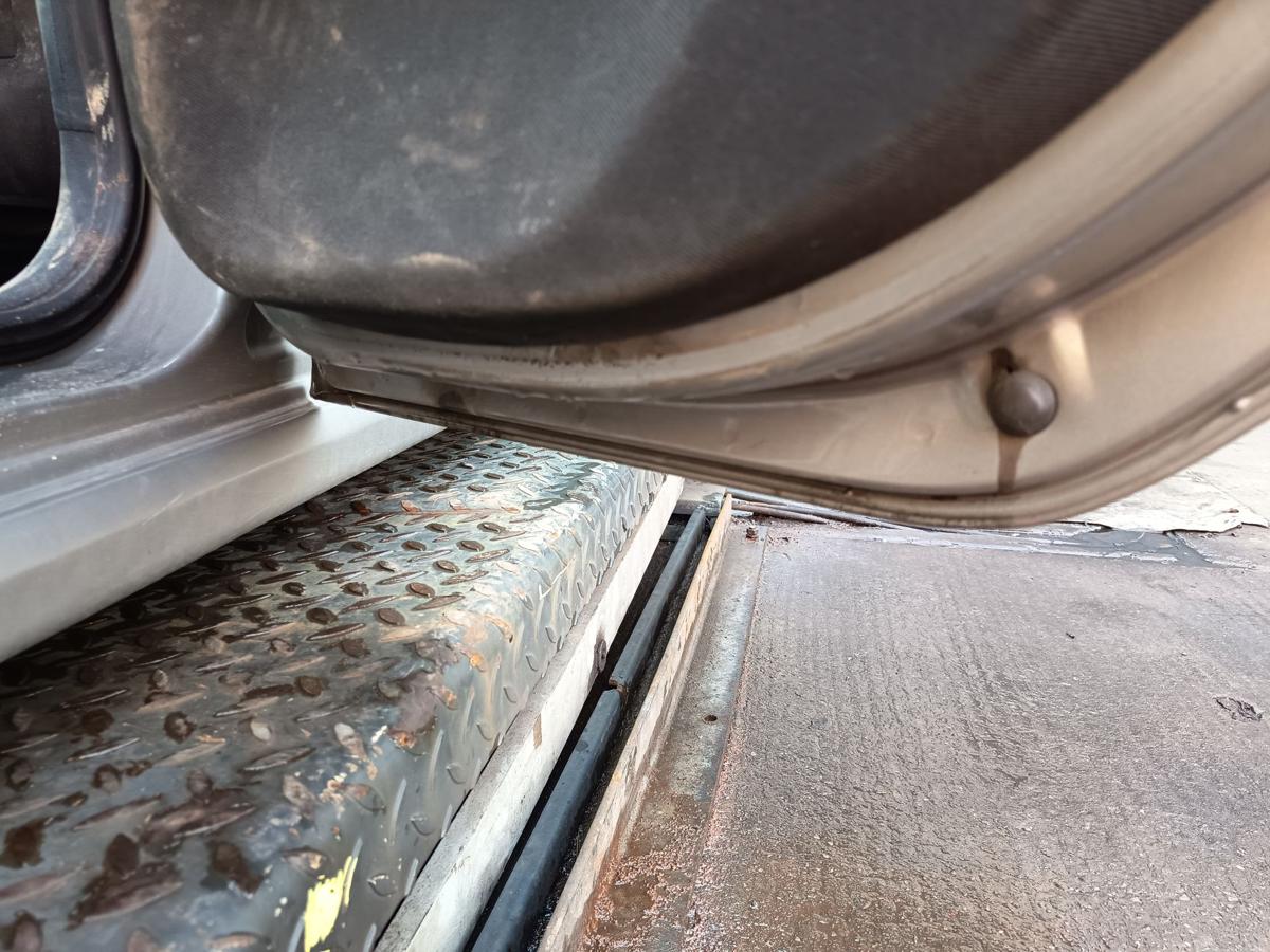 Skoda Fabia 6Y Combi original T&uuml;r hinten rechts Fond F8H Capuccinobeige Bj 2007