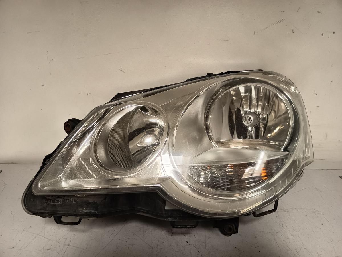 VW Polo 9N3 original Hauptscheinwerfer links Halogen Frontlicht Fahrer Bj 2008