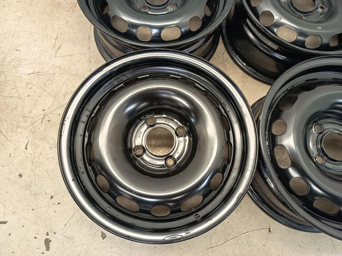 Citroen Berlingo II B9 Bj 2011 original Satz Stahlfelgen 6 1/2 x15 ET27 4x108 Citroen Berlingo II B9 Bj 2011 original Satz Stahlfelgen 6 1/2 x15 ET27 4x108