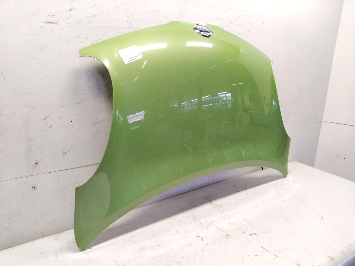 Nissan Micra K12 original Motorhaube J13 Seegrasgr&uuml;n Metallic BJ2003