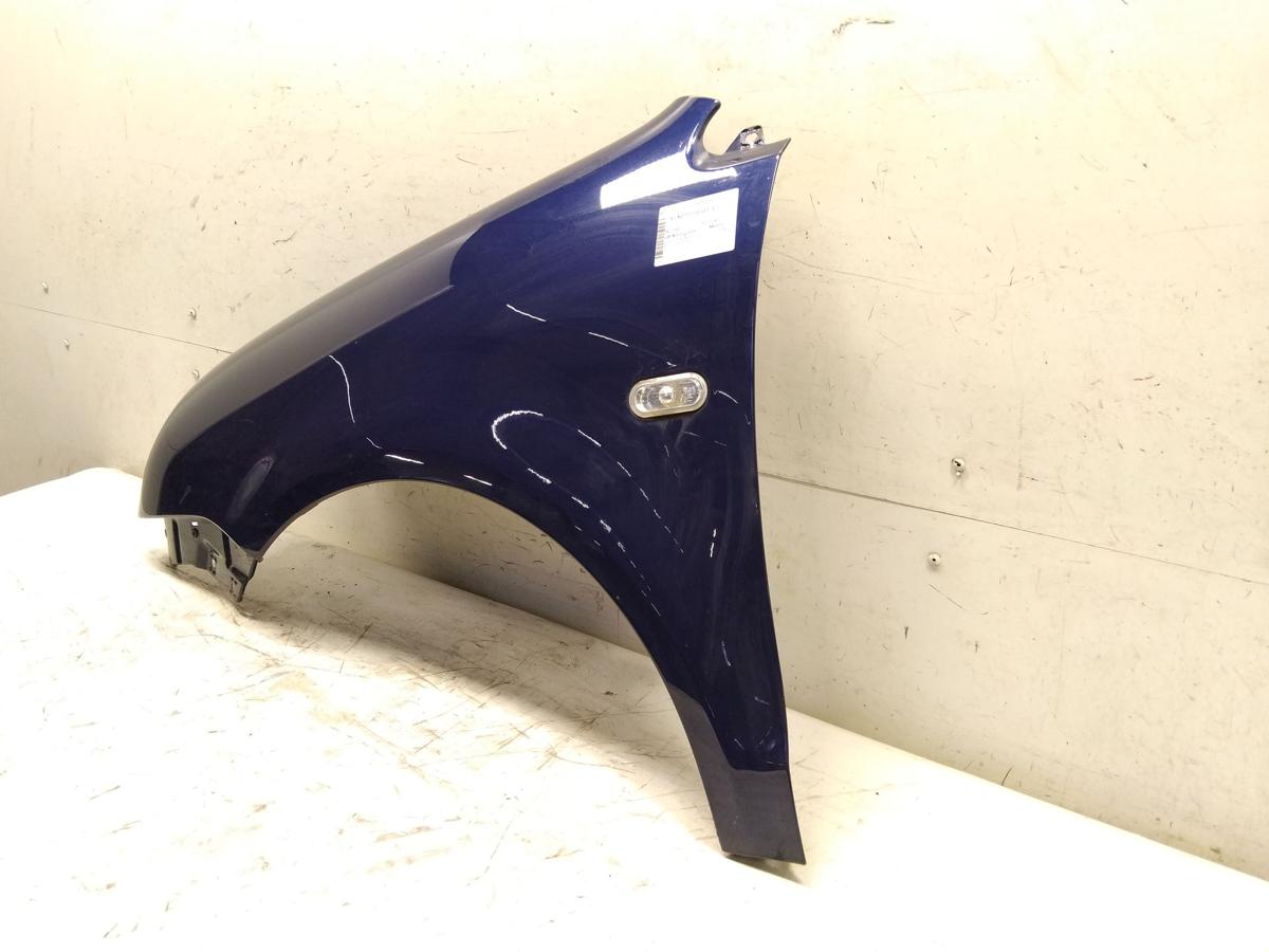 VW Polo 9N1 original Kotfl&uuml;gel vorn links LB5N Indigoblau Metallic BJ2003