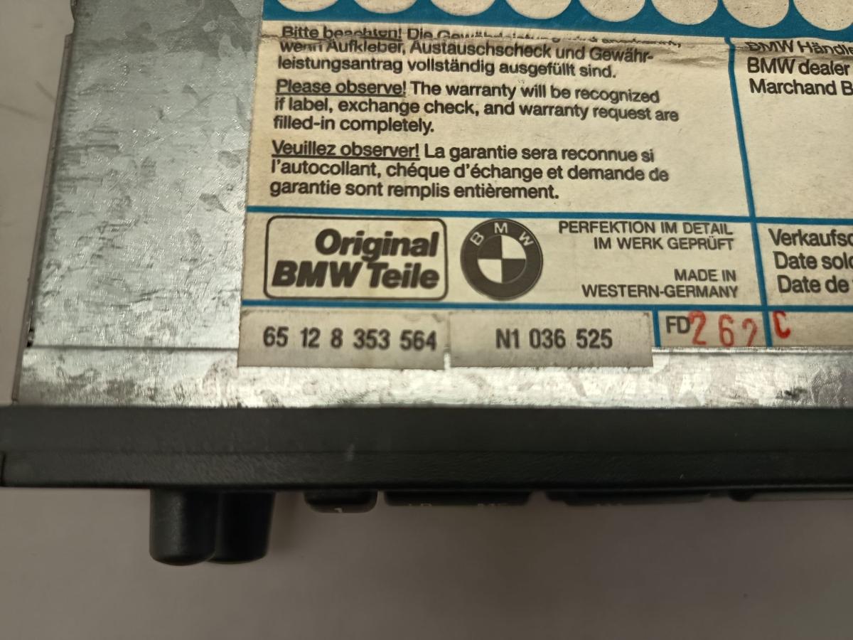 BMW E36 original Radio Bavaria C Reverse RDS 65128353564 Baujahr 1992