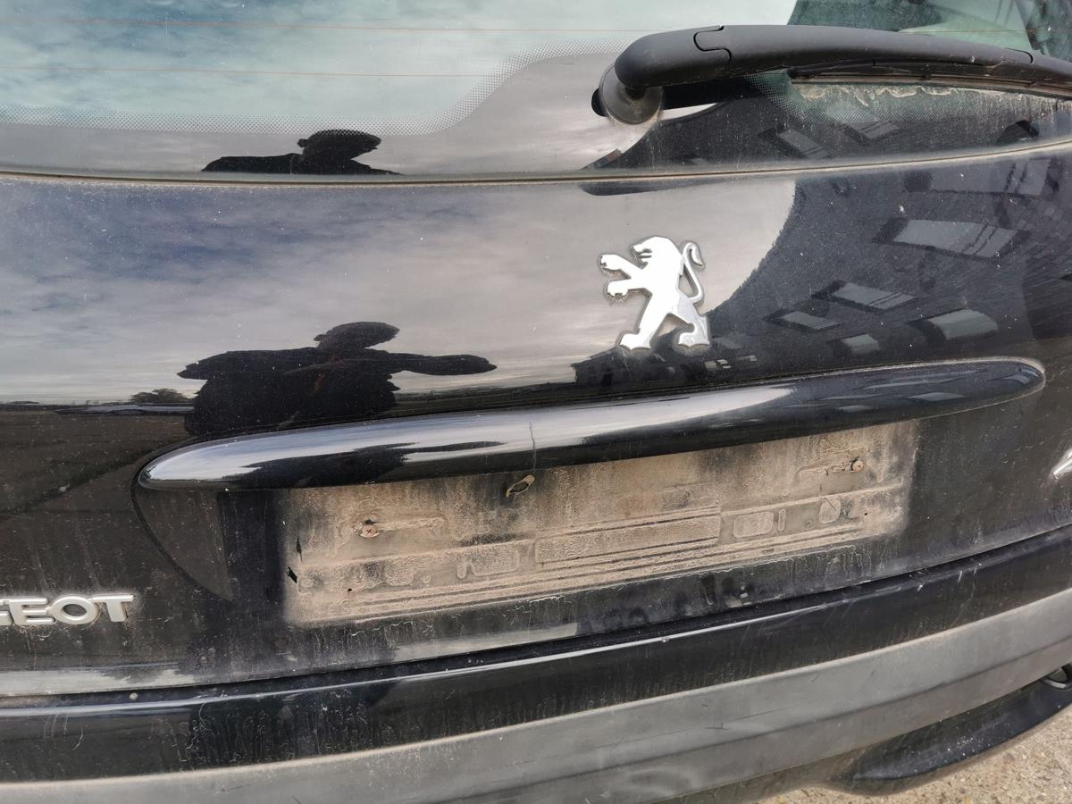 Peugeot 206+ 2M Heckklappe Klappe Deckel hinten Kofferklappe KTV Perla Nera Peugeot 206+ 2M Heckklappe Klappe Deckel hinten Kofferklappe KTV Perla Nera