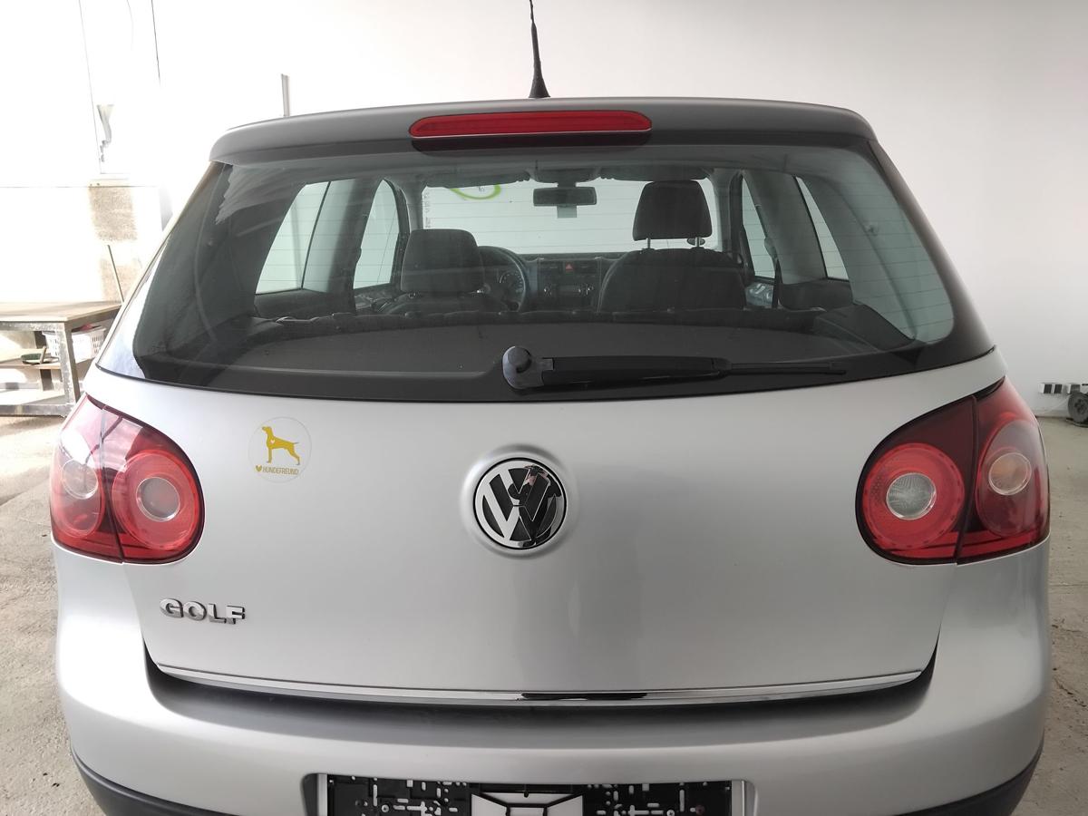 VW Golf 5 1K Heckklappe LA7W reflexsilbermetallic inkl. Scheibe Fließheck BJ2008