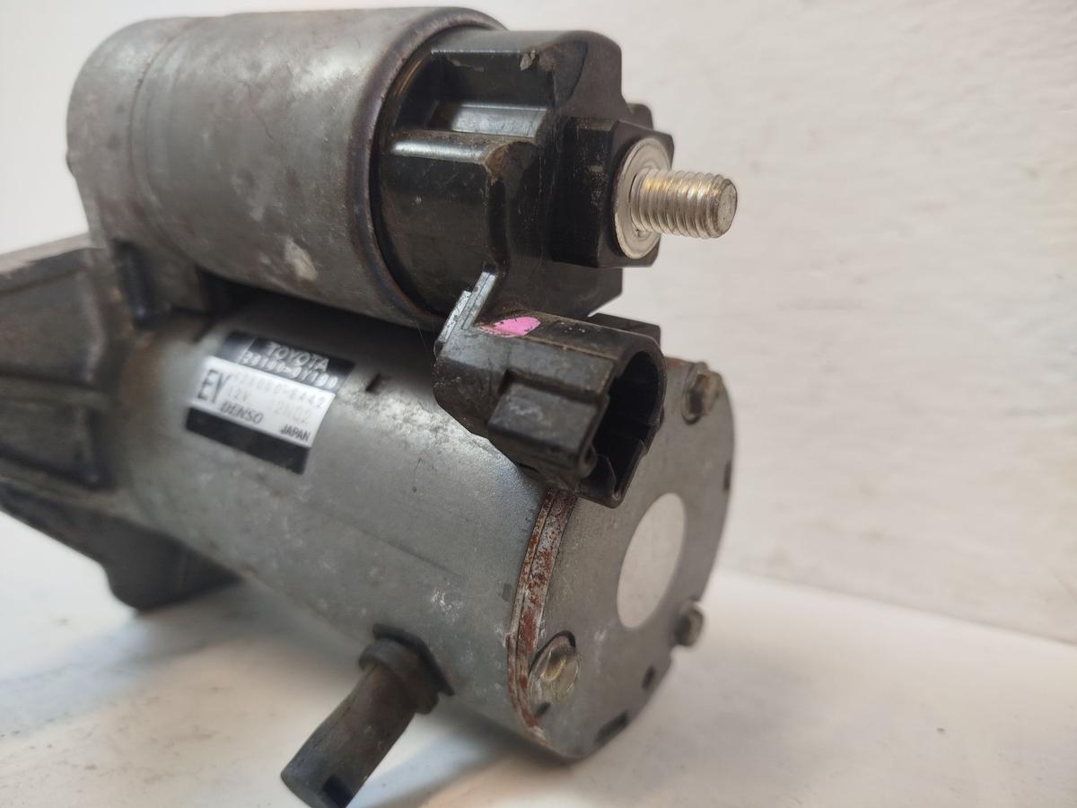 Toyota Yaris XP13 Anlasser Starter 6 Gang Schaltgetriebe DENSO 428000-8442