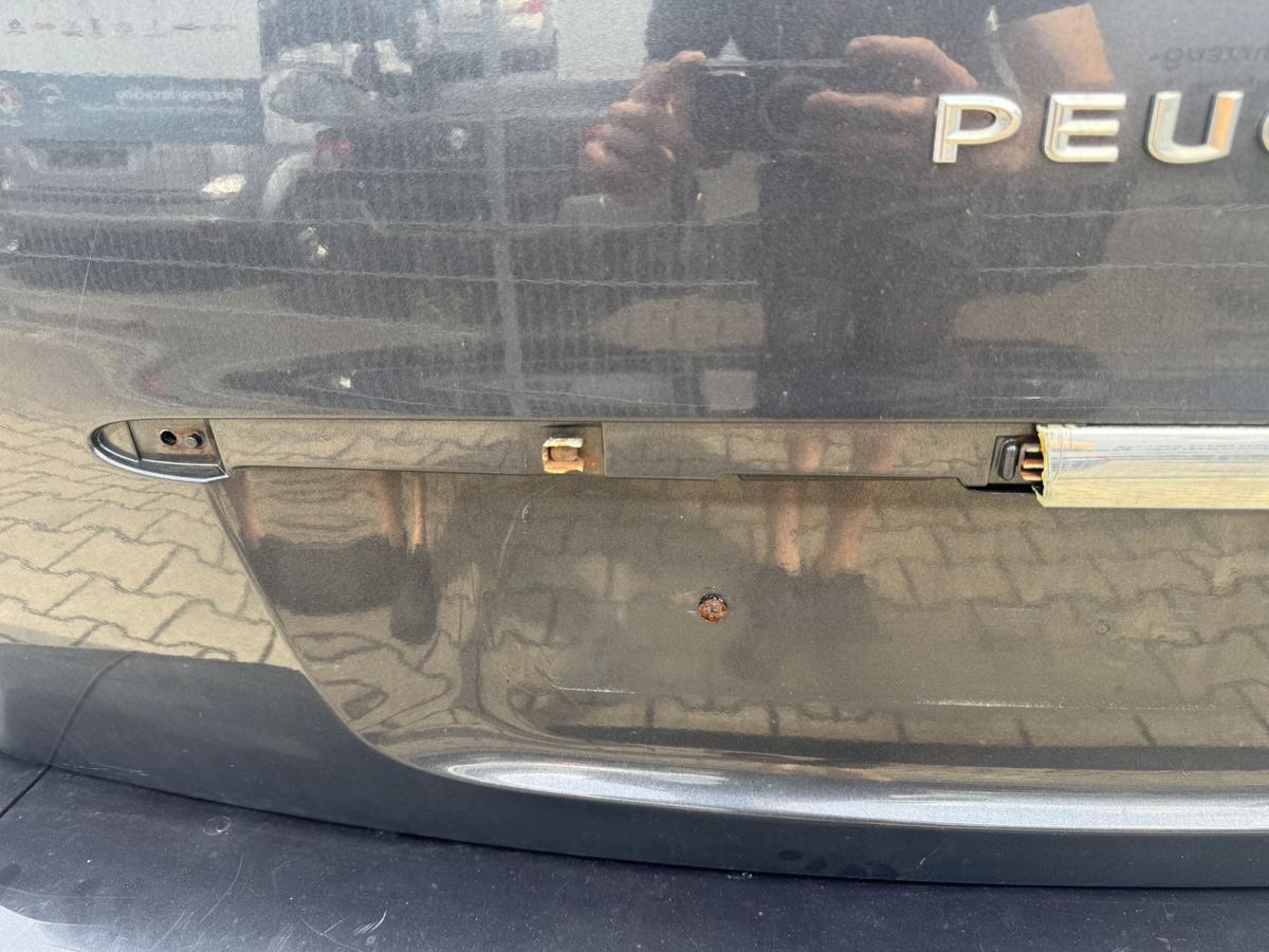 Peugeot 807 original Heckklappe EYJ Aster Grau Metallic Bj.2013