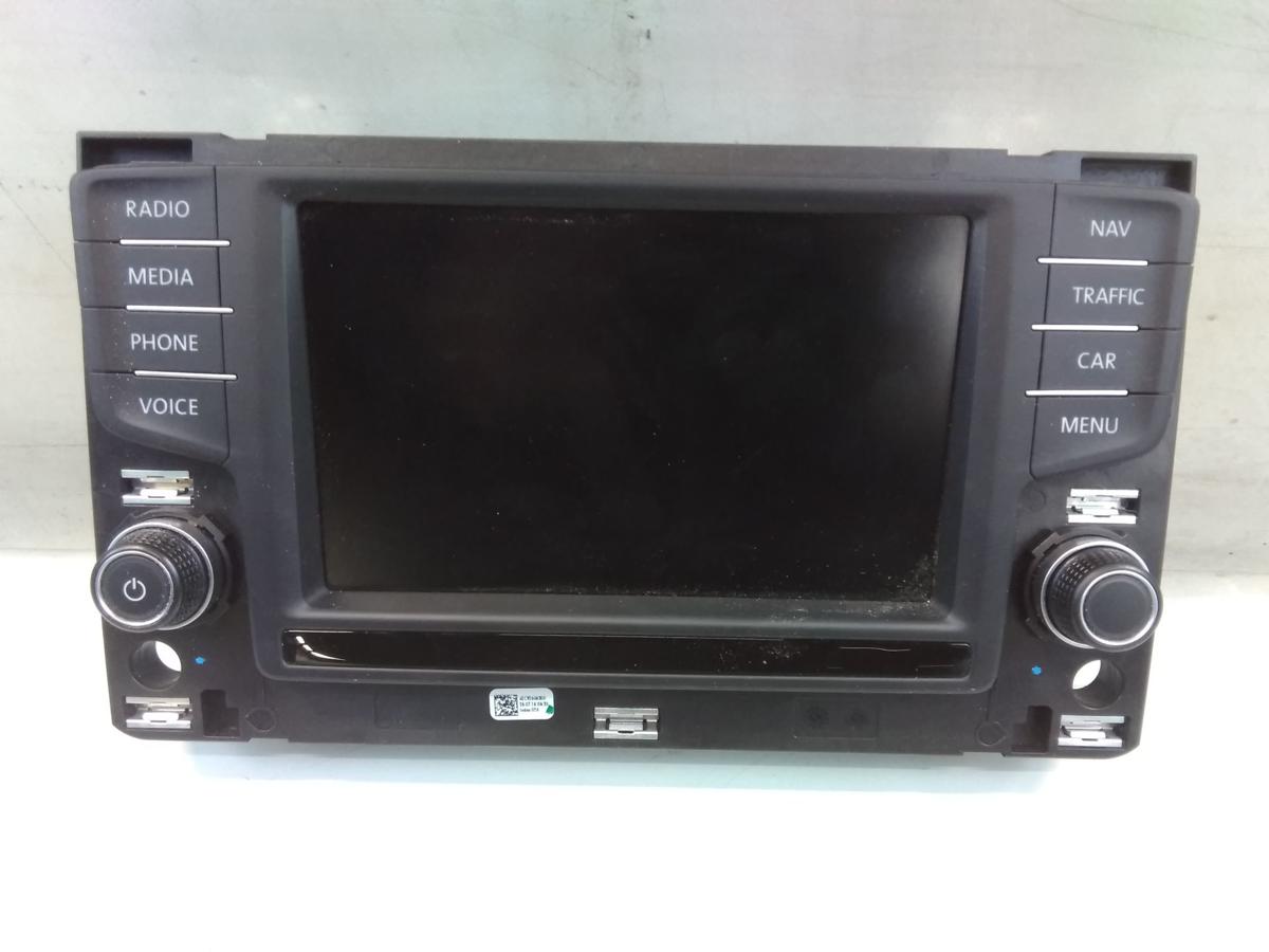 VW Golf Sportsvan original Anzeige- und Bedieneinheit Discover Media Bj.2017