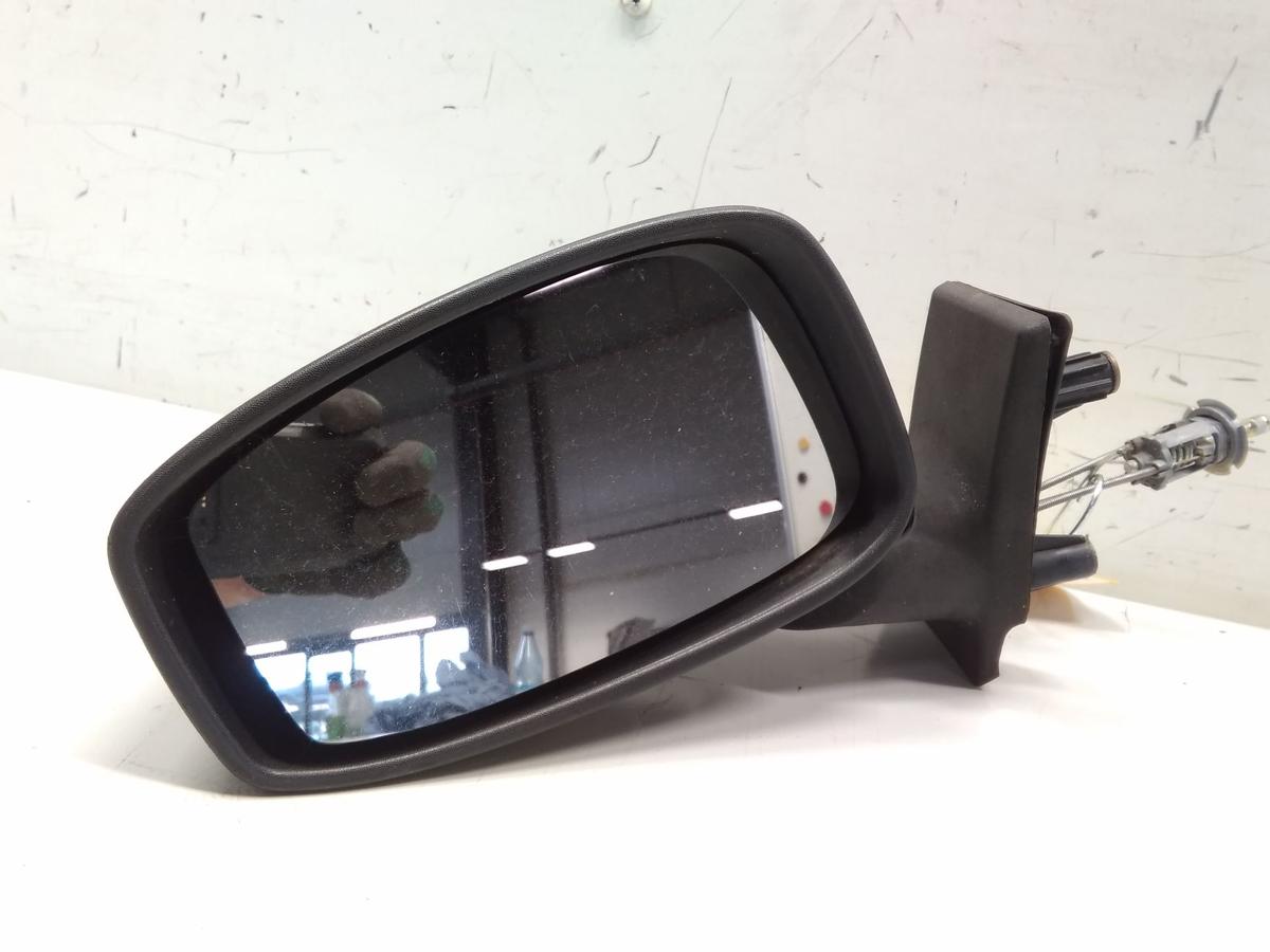 Lancia Musa original Außenspiegel links manuell BJ2009 schwarzmetallic 601 nero masaccio