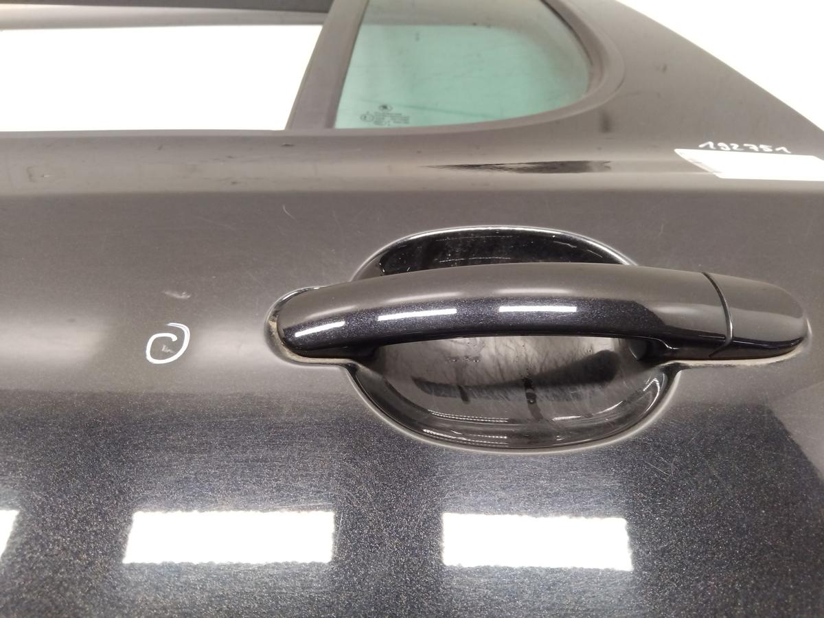 Skoda Fabia 2 Facelift T&uuml;r hinten links Limo Flie&szlig;heck LF9R Blackmagic BJ2014