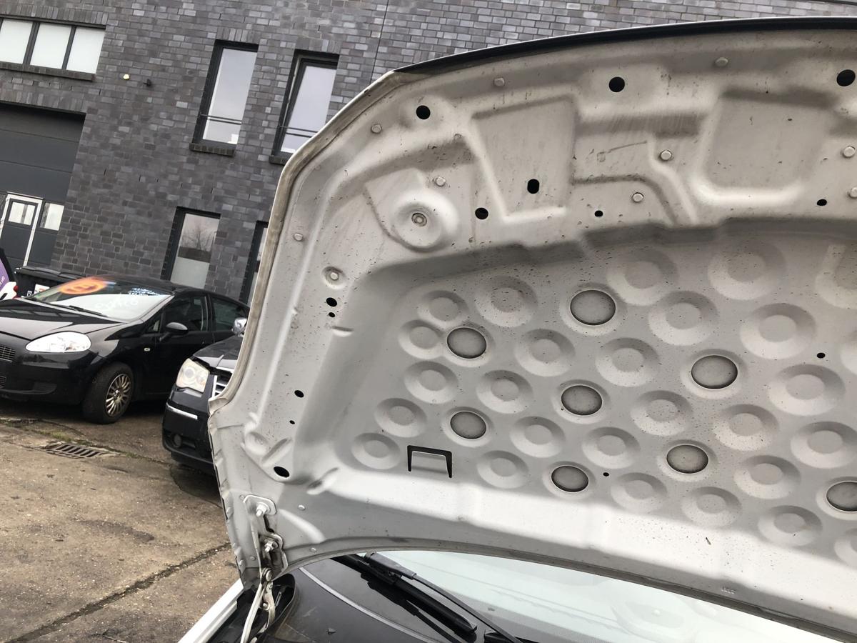 Opel Corsa D 06-14 Motorhaube Bonnet Deckel vorn Haube Casablancaweiss beklebt