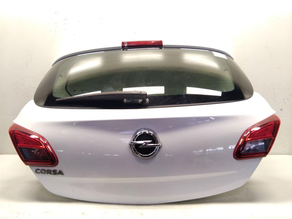 Opel Corsa E Heckklappe 3-T&uuml;rer schneeweiss Z40R inkl. Heckscheibe Bj.2016