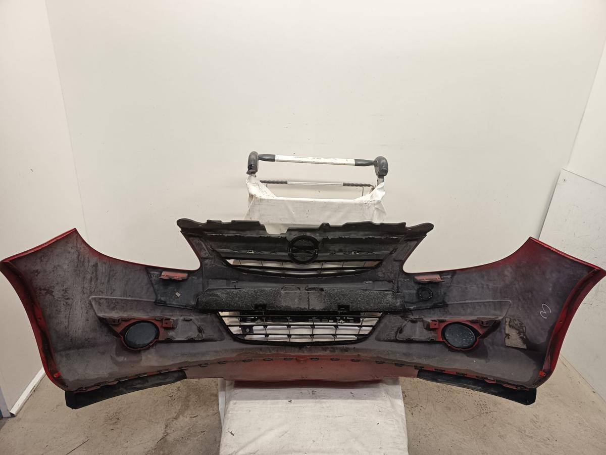 Opel Corsa D original Stoßfänger Stoßstange vorn 79U Magmarot Bj 2007