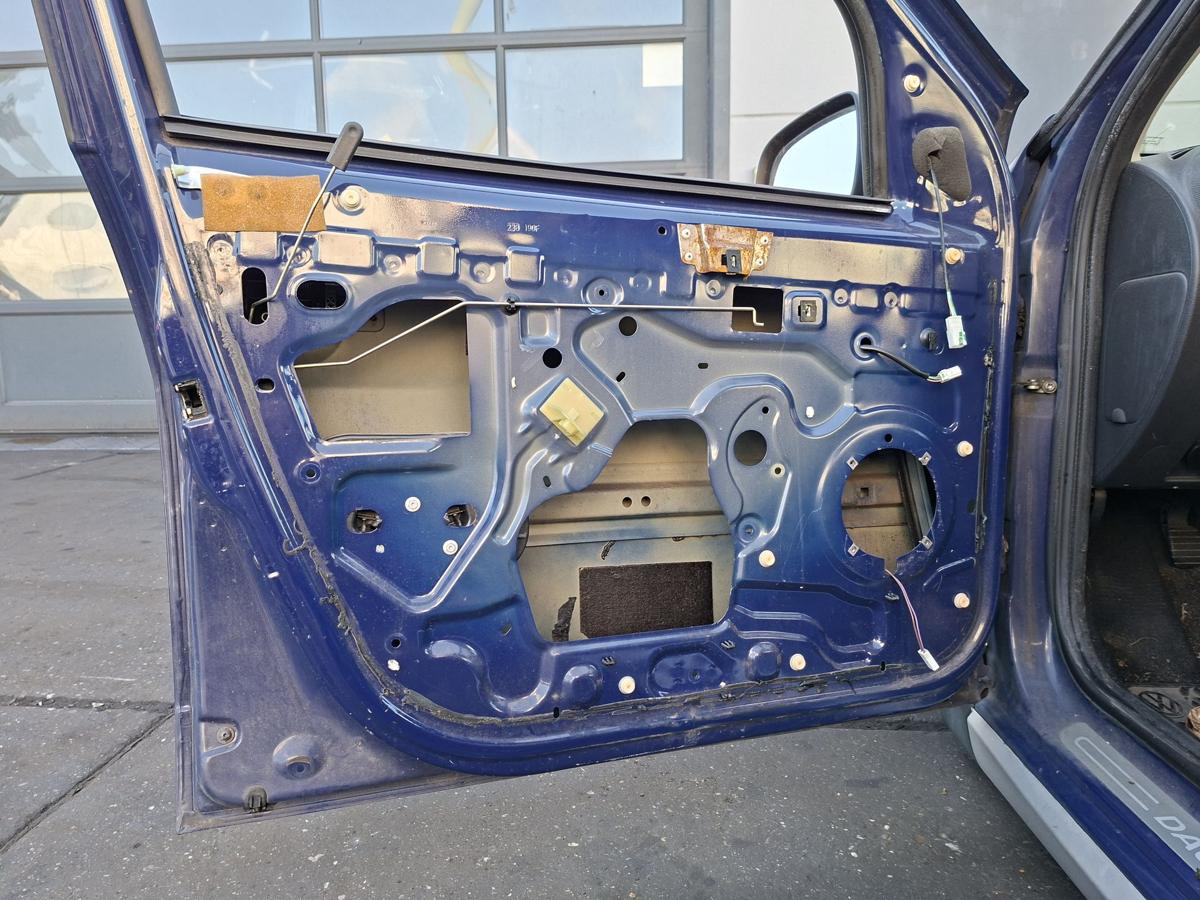 Dacia Sandero original Tür vorn links EZ 2010 OV61H-Blue Marine