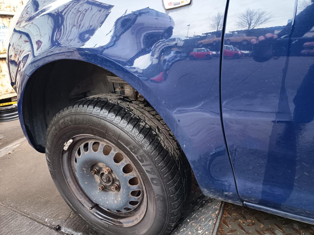 Opel Corsa D orig Kotflügel links Front Z20Z Blau Bj 2012