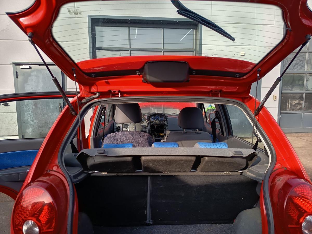 Chevrolet Matiz M200 original Hutablage Adeckung Koffer/Laderaum grau Bj 2009
