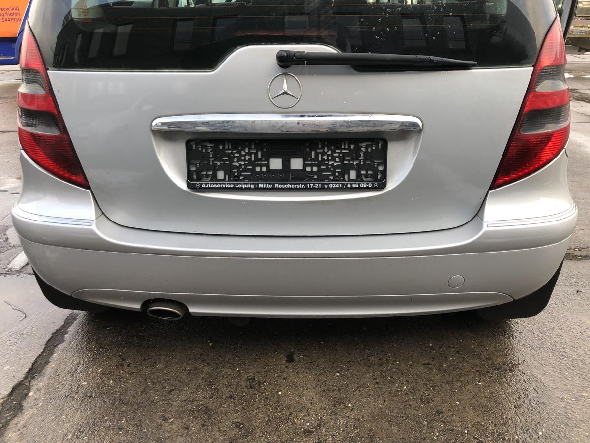 Mercedes A Klasse W169 Stossf&auml;nger hinten Stossstange Bumper Polarsilber