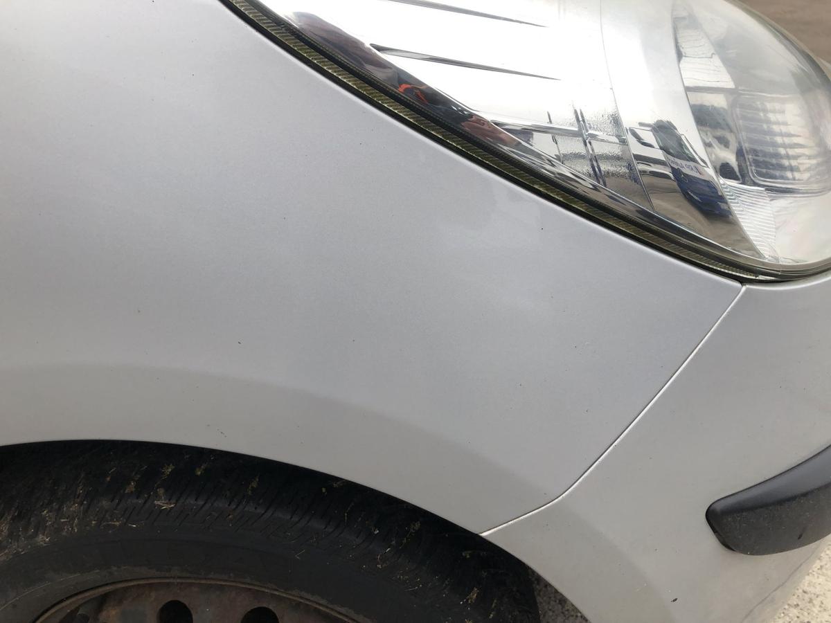 Hyundai i10 PA Kotflügel vorn rechts Beifahrerseite HD Sleek Silver Metallic