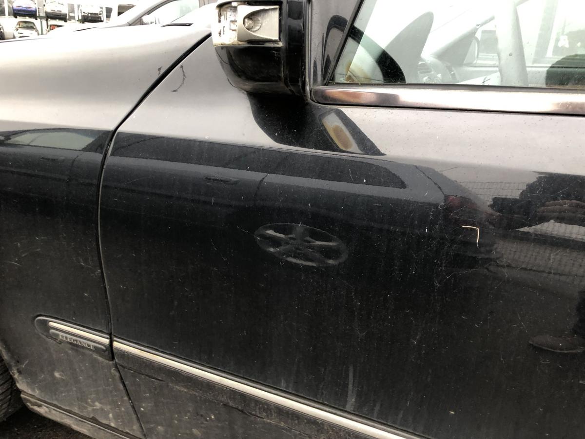 Mercedes W211 S211 E Klasse T&uuml;r vorne links Fahrert&uuml;r Rohbau Obsidianschwarz