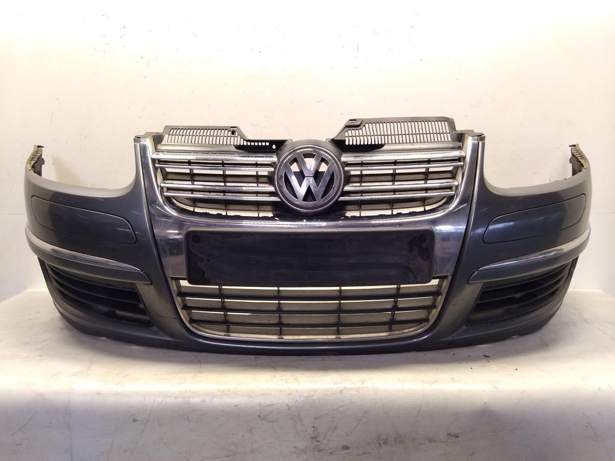 VW Golf 5 Variant original Sto&szlig;f&auml;nger Sto&szlig;stange vorn LD7X Platingrau BJ2008