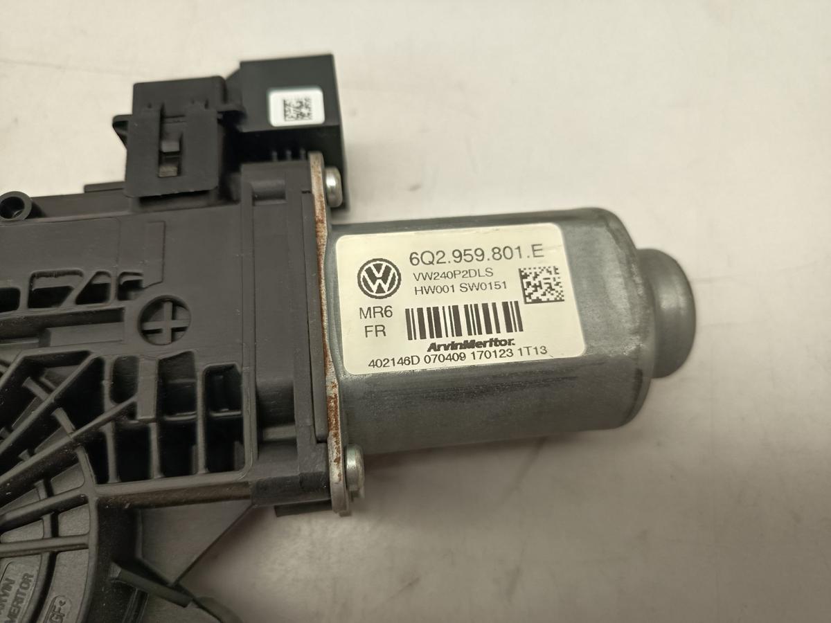 VW Polo 9N3 original Motor Fensterheber vorne rechts 6Q2959801E Baujahr 2009