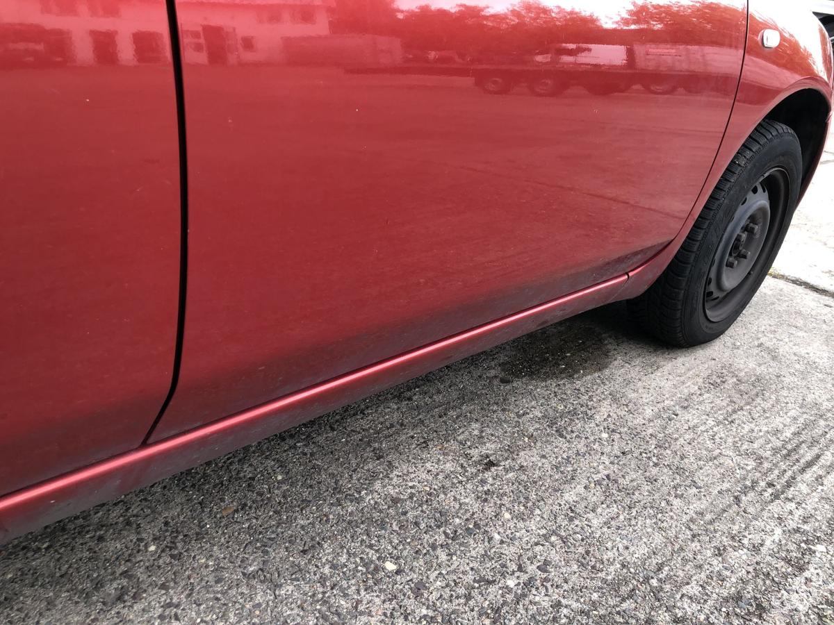 Nissan Micra K12 Tür vorn rechts Beifahrertür 5 türer A32 Emotion Red Rohbau