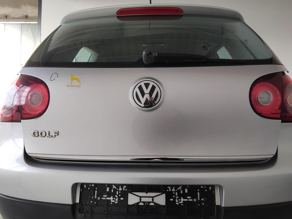 VW Golf 5 1K Heckklappe LA7W reflexsilbermetallic inkl. Scheibe Fließheck BJ2008