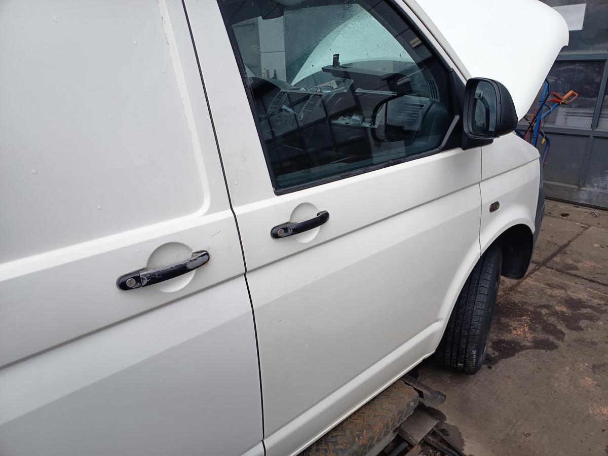 VW T5 7H Transporter original T&uuml;r vorn rechts Beifahrer 902 Grauwei&szlig; Bj 2006