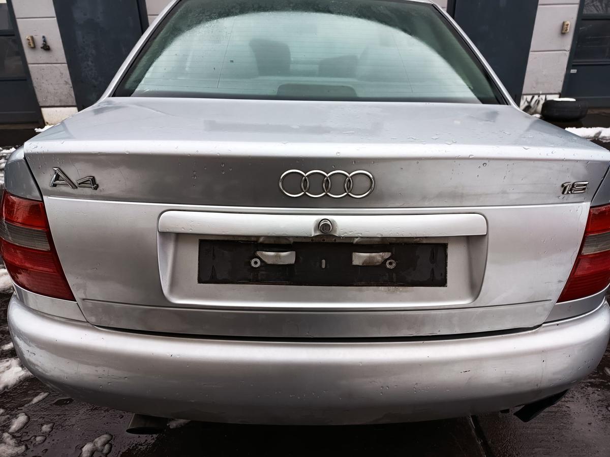 Audi A4 B5 Limo original Heckklappe hinten Deckel Y7M Alusilber Baujahr 1996