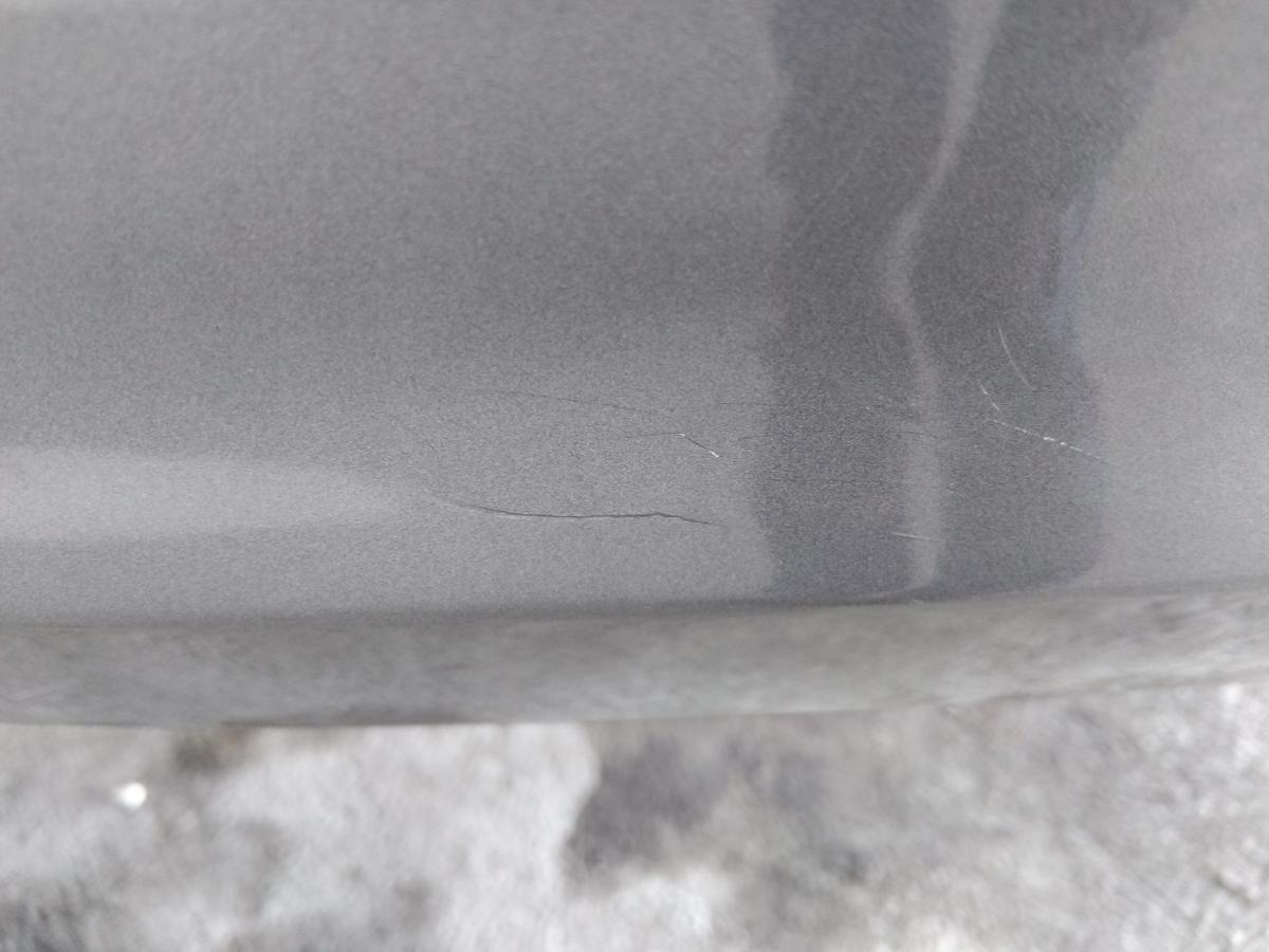 VW Golf 6 original Stoßfänger Stoßstange hinten Fließheck PDC BJ2012 LA7T unitedgrey