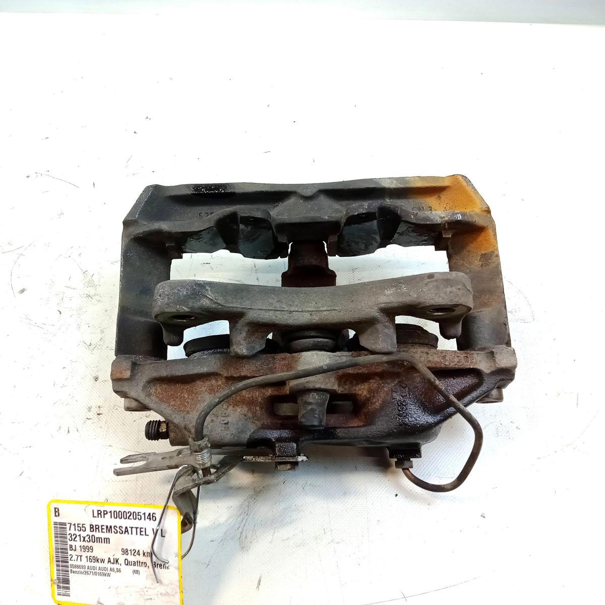 Audi A6 4B original Bremssattel Vorderachse links 2.7T 321x30mm Bj.1999