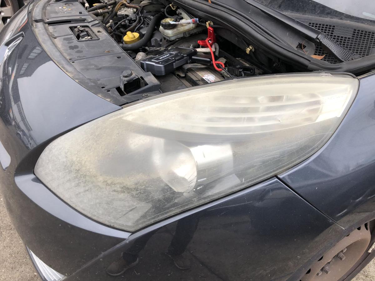 Renault Grand Scenic 3 III JZ Scheinwerfer links tr&uuml;b Headlight Frontlicht