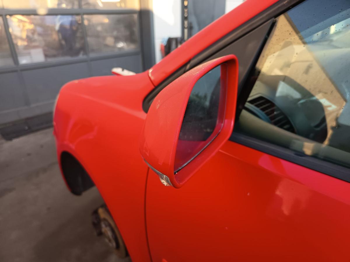 VW Polo 9N3 original Aussenspiegel links elektrisch P3G Flashrot Bj 2006