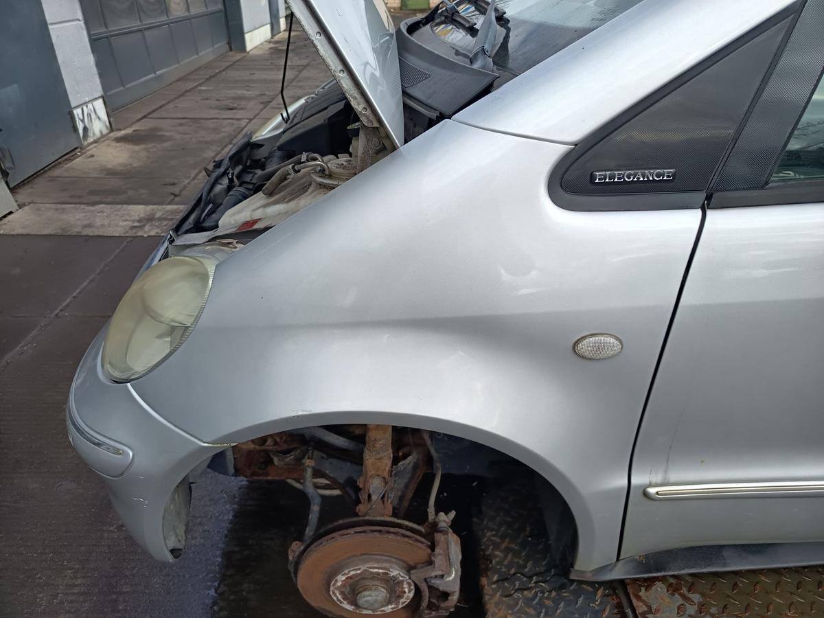 Mercedes W168 Mopf original Kotfl&uuml;gel links Seitenteil 761 Polarsilber Bj 2001