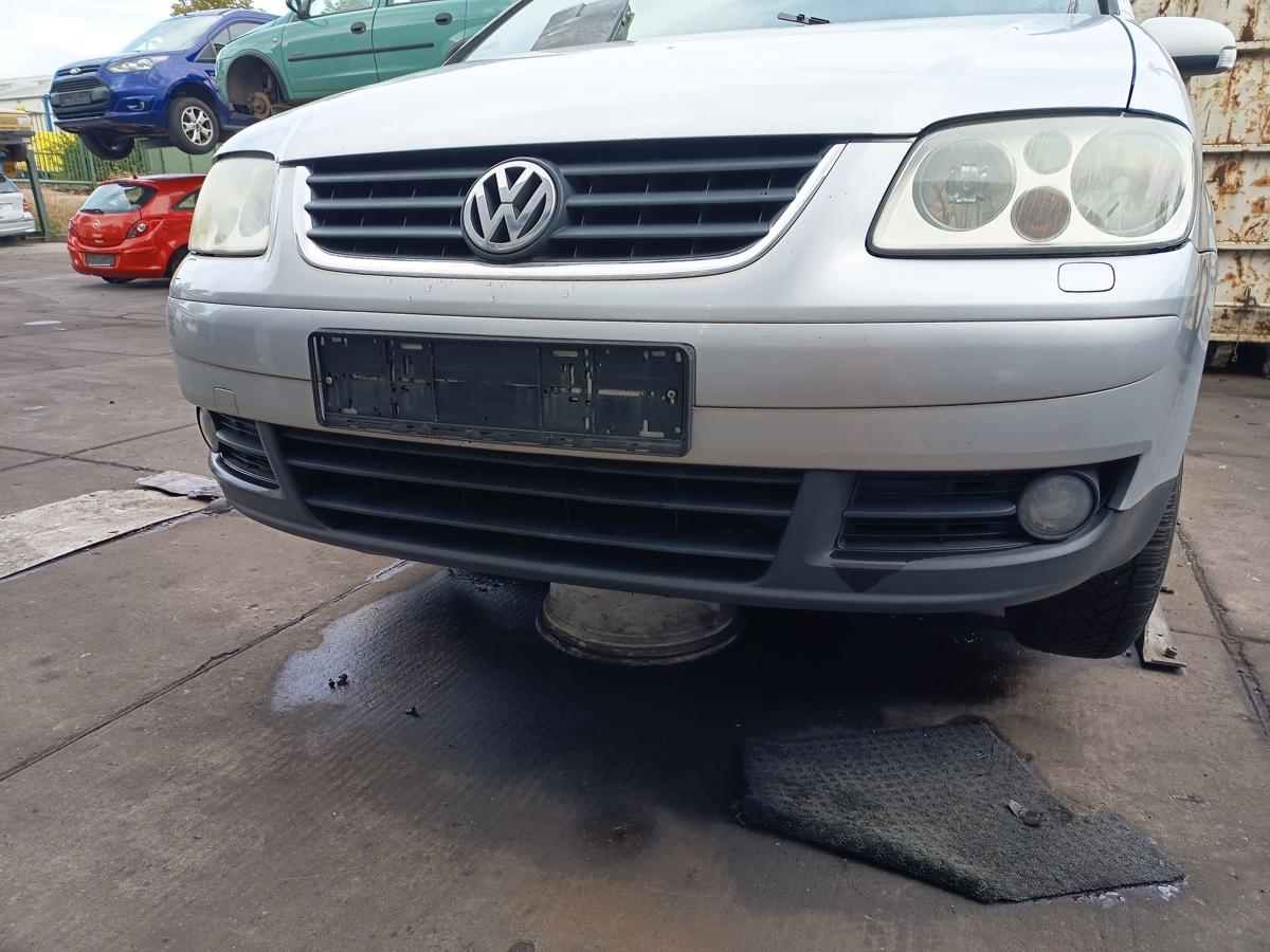 VW Touran 1T orig Stoßstange vorn Stoßfänger LA7W Reflexsilber Bj 2004