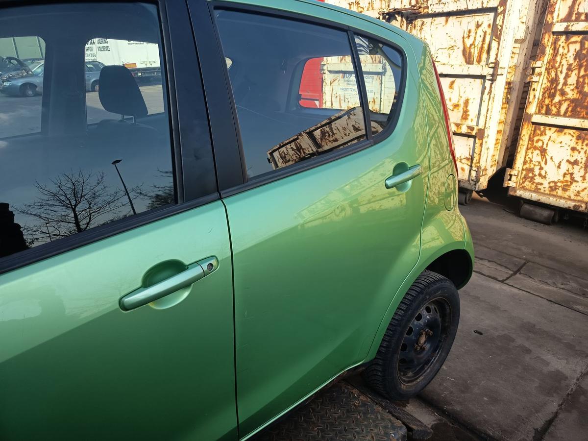 Suzuki Splash original T&uuml;r hinten links Fond ZJD Splash green Bj 2008