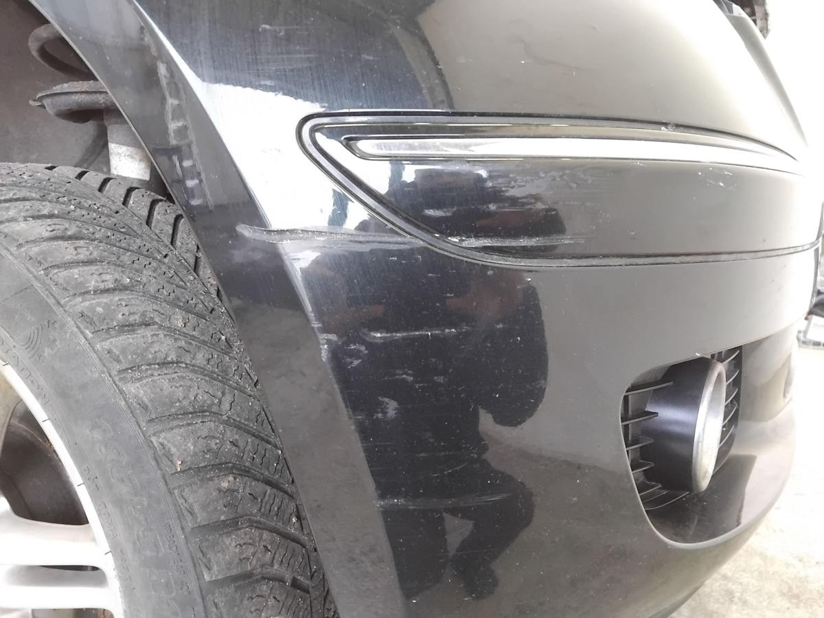 Mercedes A-Klasse W169 orig Sto&szlig;f&auml;nger Sto&szlig;stange vorn BJ2004 160 Tropenschwarzmetallic