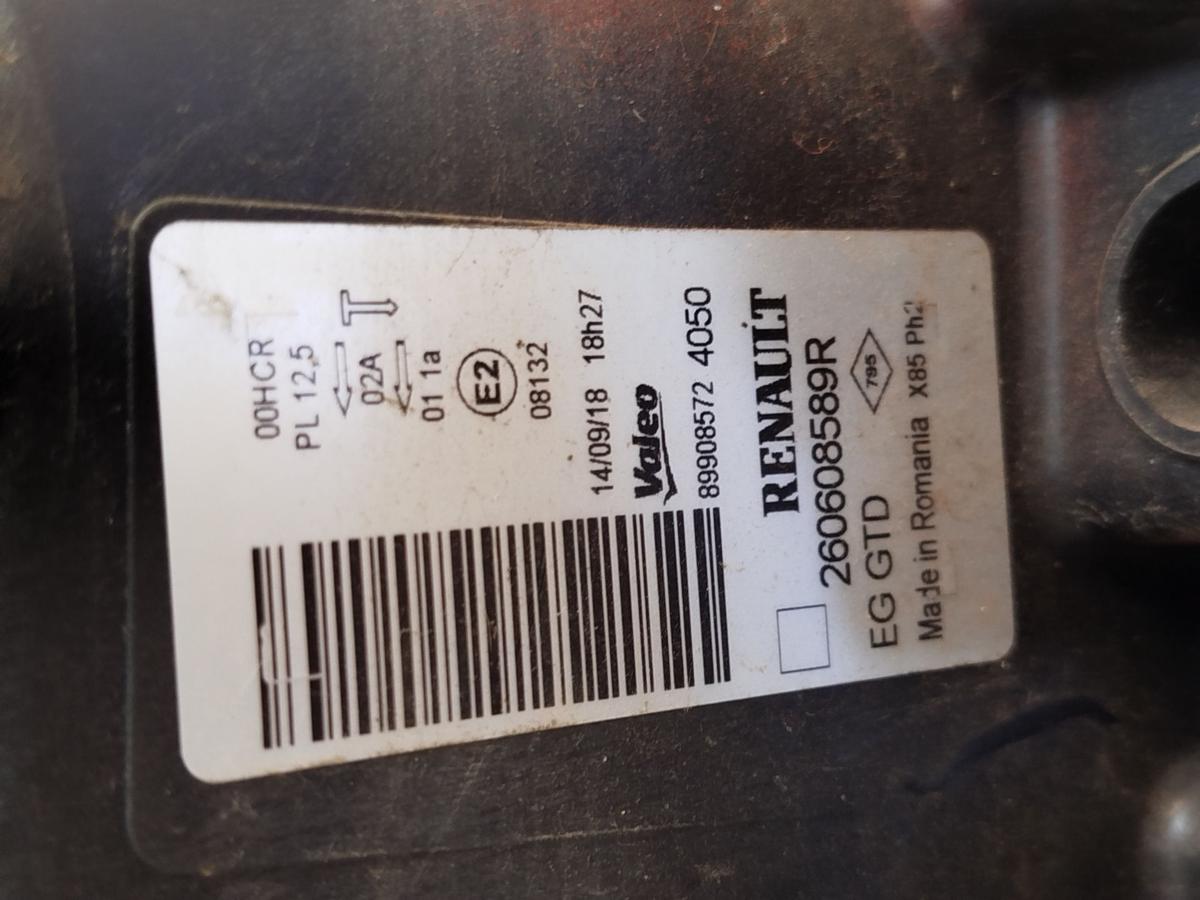 Renault Clio 3 III BR ab09 Scheinwerfer links Frontscheinwerfer Facelift OEM
