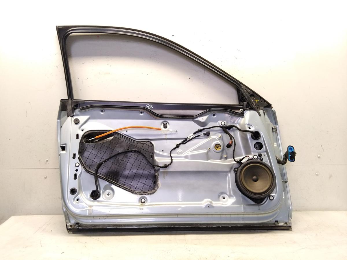 Audi A3 8P original Tür vorn links Fahrertür 3-türig kristallblaumet.LY7R BJ2003
